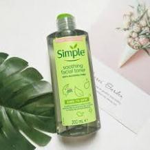 [FREESHIP] Nước Hoa Hồng Soothing Facial Toner Simple cân bằng ẩm cho da 200ml | BigBuy360 - bigbuy360.vn