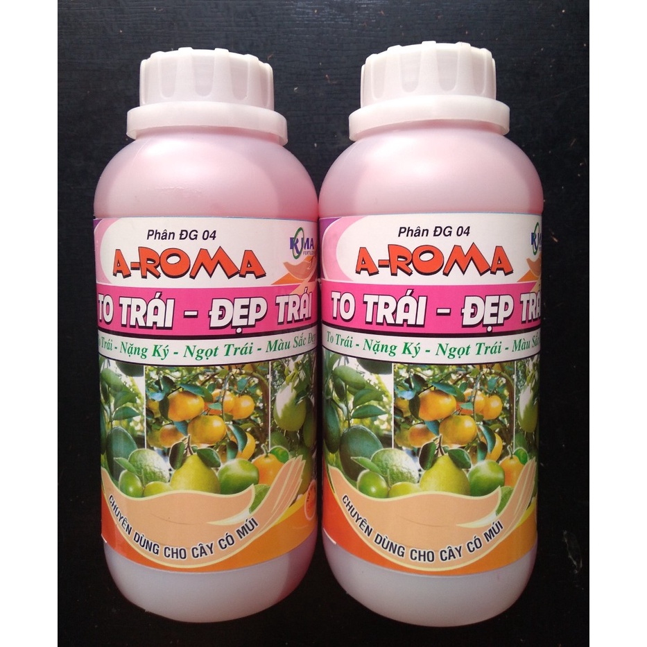Siêu to trái đẹp trái A-Roma - chai 500ml