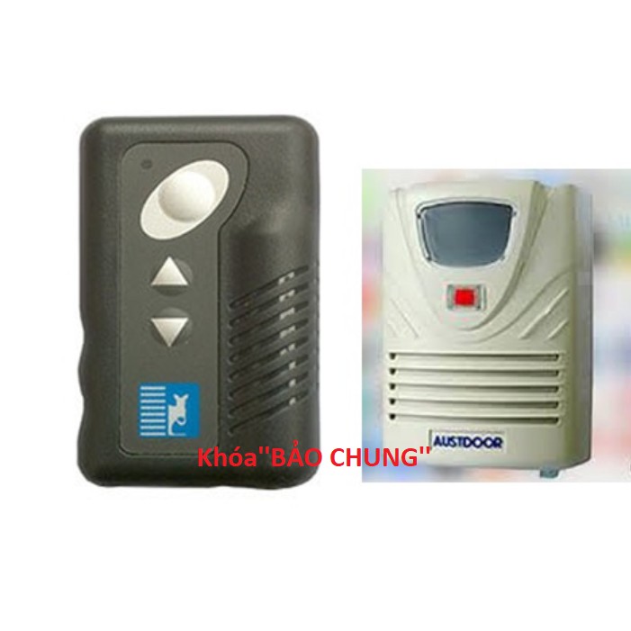 Remote điều khiển cửa cuốn AUSTDOOR mã nhảy khiển gốc