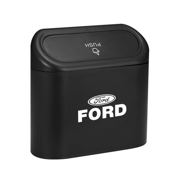 Thùng Đựng Rác Hình Vuông Bằng Abs Màu Đen Treo Xe Hơi Ford mk2 mk3 mondeo mk4 RANGER EVEREST FOCUS FIESTA Eccpsport