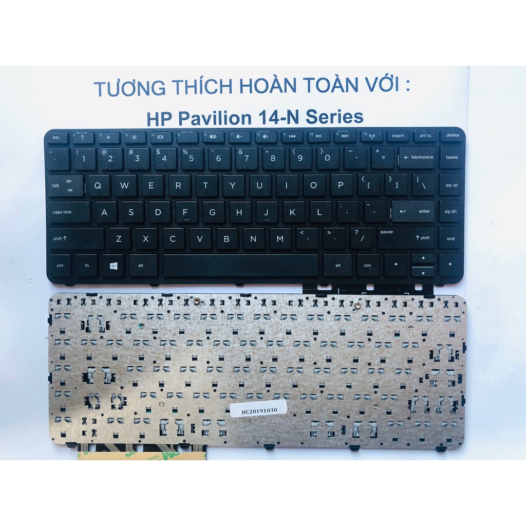 Bàn phím HP Pavilion 14-N Series Pavilion 14-D Series 14-E Series  14-R Series Hàng Mới 100% Bảo Hành 12 Tháng Toàn Quốc