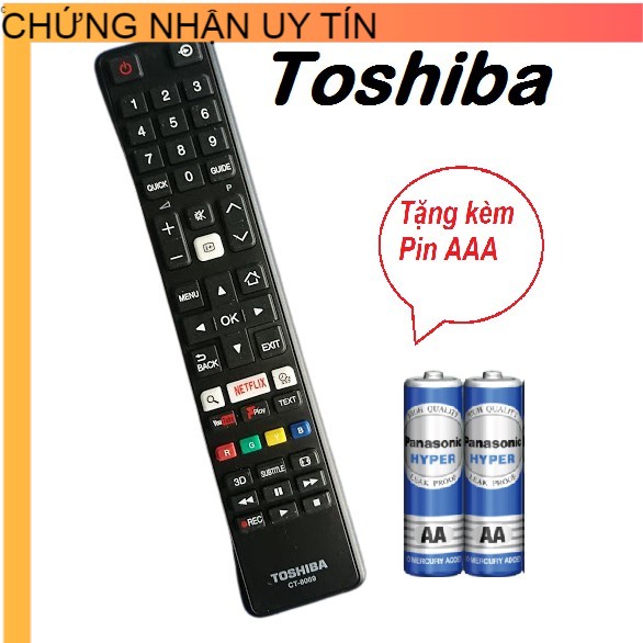 Điều khiển tivi Toshiba CT 8069,Remote điều khiển tivi Toshiba CT-8069