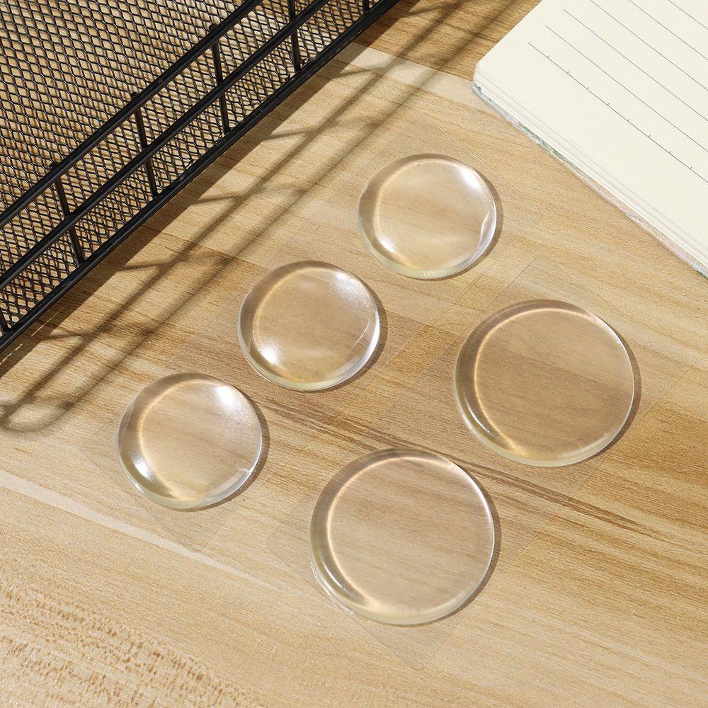 PISTA Bộ 6 Miếng Chặn Cửa Chống Trượt Hình Tròn