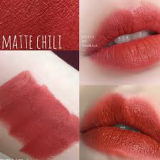 {MUA1TẶNG1} Son MAC Lipstick Matte - Màu Chili Hot Hit [ TẾT RỰC RỠ TẶNG SON MERZY VỎ ĐỎ MỚI NHẤT ]