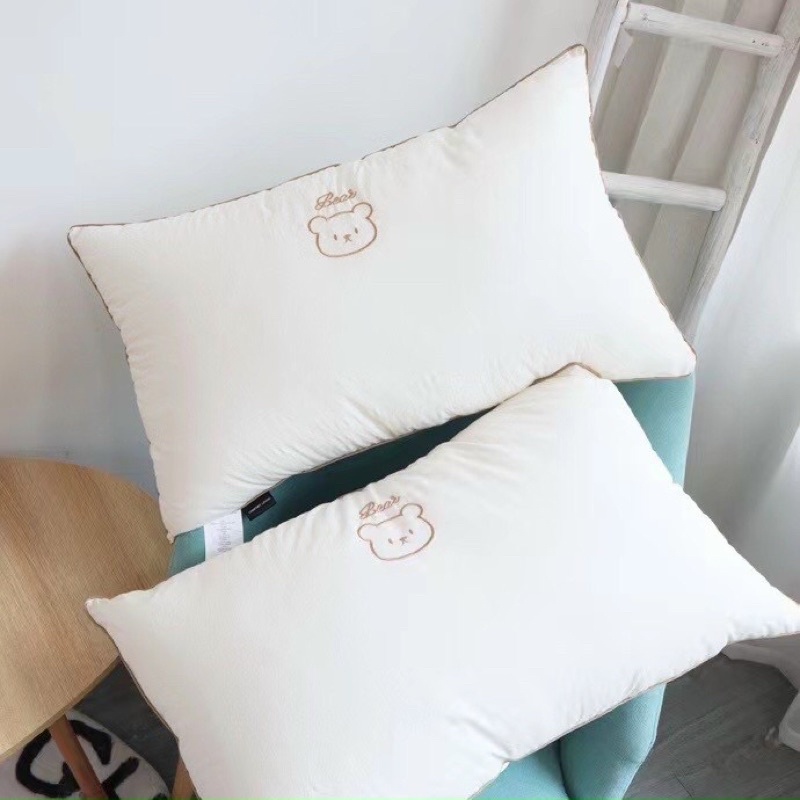 Cặp ruột gối gấu Bear cotton cao cấp - hàng cao cấp - 48x74, 2kg
