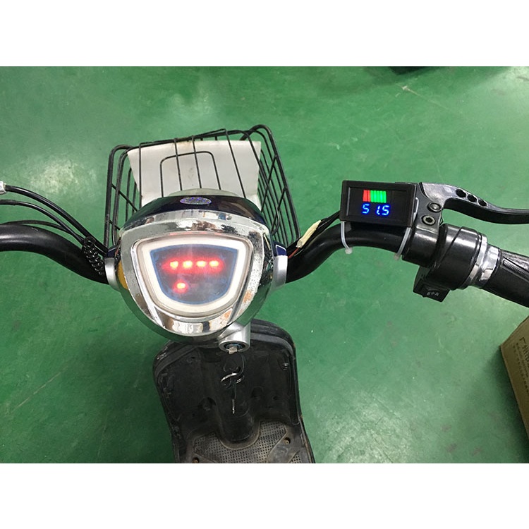 12V-60V Xe điện Pin lưu trữ Meter Hiển thị DC Hiển thị kỹ thuật số Pin Lithium Car Voltage Meter