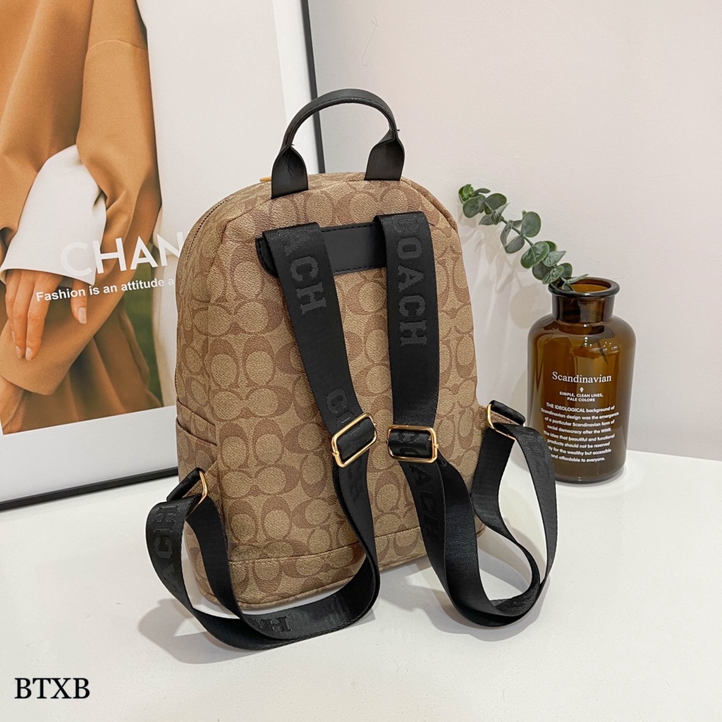 Mới Ba Lô Da PU Cổ Điển COACH0732