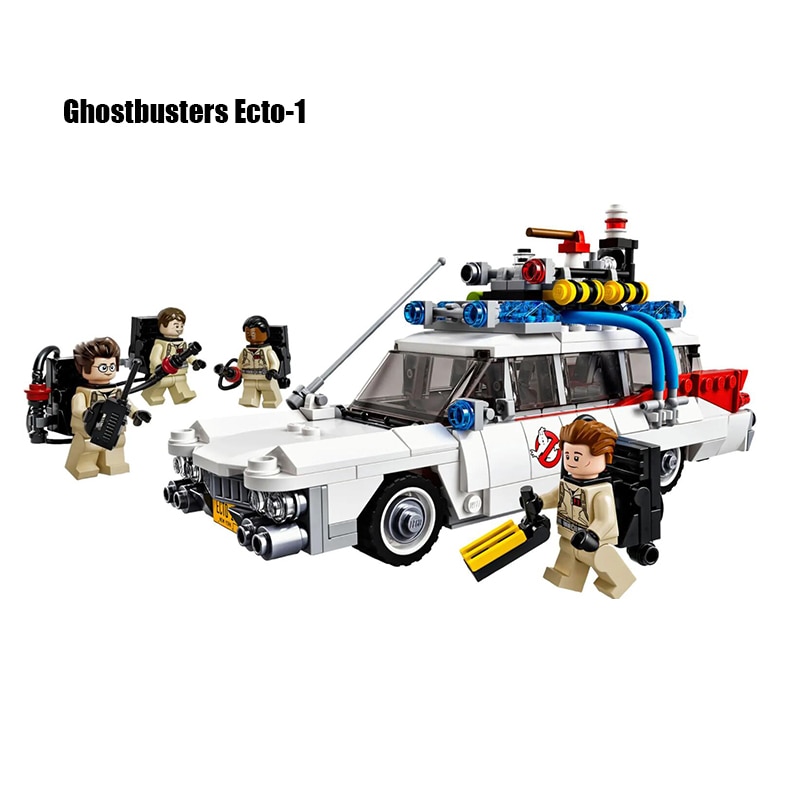 Đồ chơi giáo dục lắp Ráp mô hình 88816 2352pcs  Ghost bustersd Car  Ghostbusters Ecto-1 10274