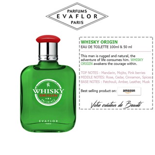 Nước hoa nam Evaflor Whisky Origin chính hãng Pháp hương thơm cay nồng cuốn hút