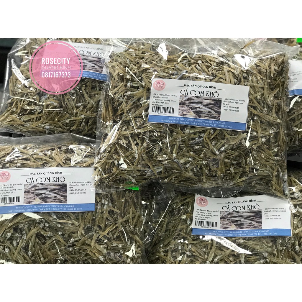 CÁ CƠM KHÔ NHỎ 400gram