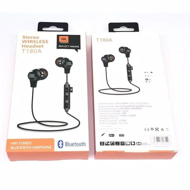 Tai Nghe Bluetooth Jbl T180A Plus Có Khe Cắm Thẻ Nhớ