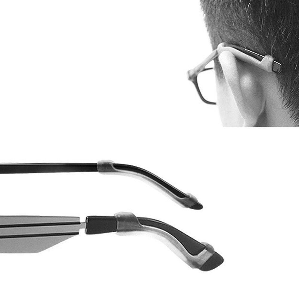 Bông Tai Móc Đeo Vành Tai Bằng Silicone Chống Trượt Cho Mắt Kính