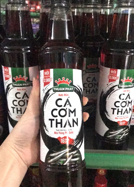 Nước mắm Thuận Phát Cá Cơm Than 750ml ( giá khuyến nghị 32k)