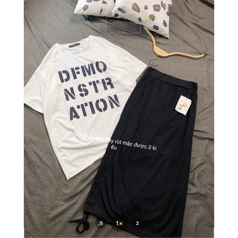 Set chân váy dây rút mặc được 2 kiểu ( Kèm ảnh thật ) | BigBuy360 - bigbuy360.vn