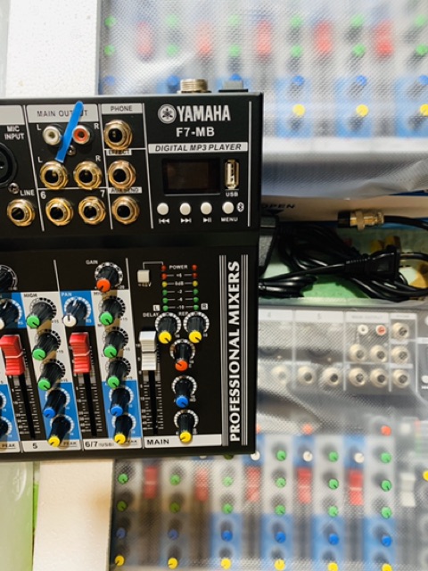 BÀN MIXED YAMAHA F7 CÓ BLUETOOTH