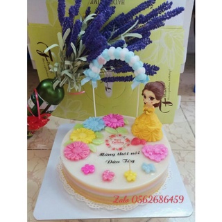 Bánh rau câu sinh nhật công chúa - size 20cm