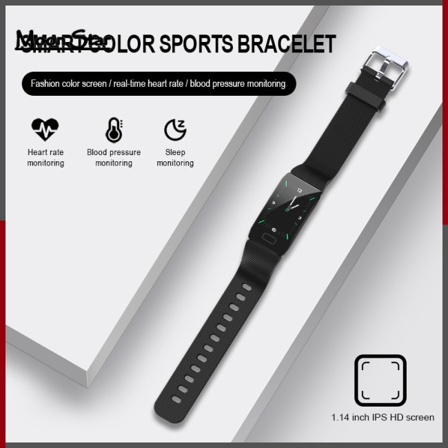 Q1 HD Smart Watch Blood Pressure Heart Rate Monitor Fitness Tracker Smart Watch Fitness Bracelet