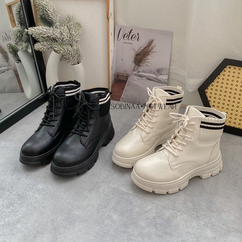 Giày boots thun siêu xinh