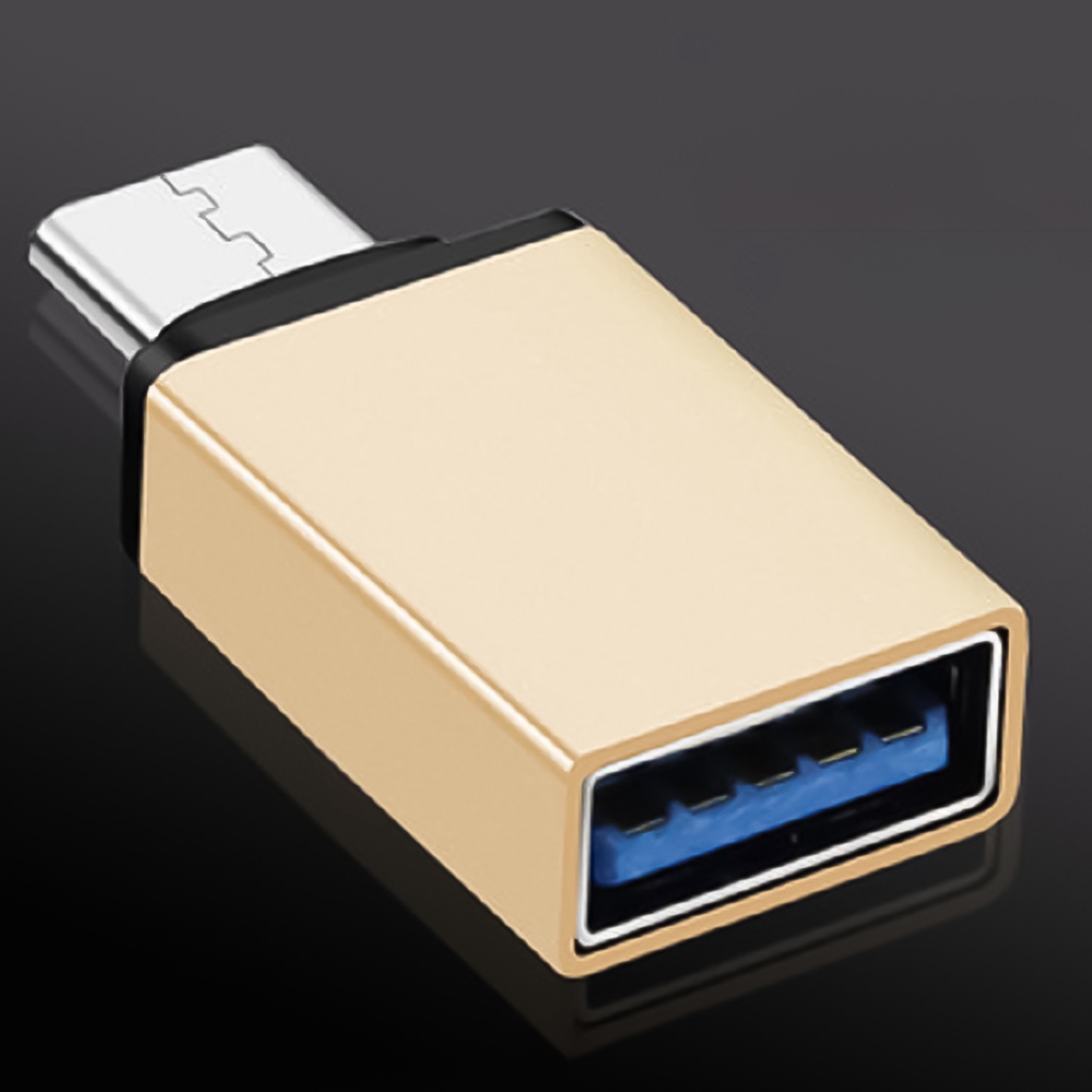 Bộ 2 đầu chuyển đổi OTG USB sang Type-C cho điện thoại thông minh