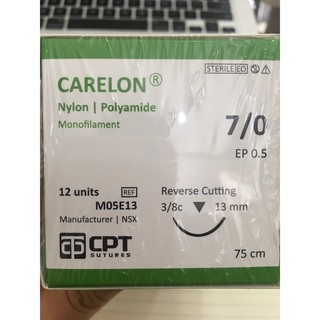 Chỉ Phẫu Thuật CPT-Carelon 7/0(Nylon/Polyamide) 01 sợi