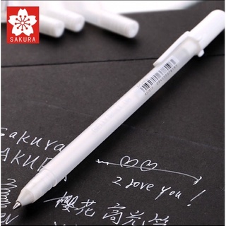 Bút gel trắng sakura