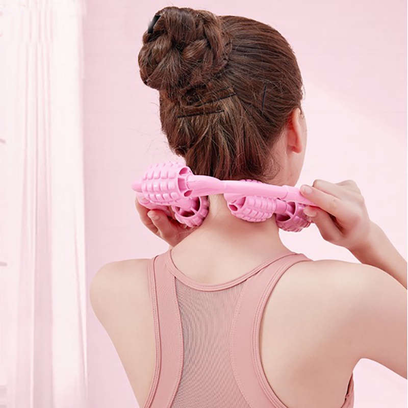 Con Lăn Massage 360 Độ 🌸FREESHIP🌸Làm Giảm Cơ Bắp Tay / Bắp Chân / Mỏi Cổ Tiện Dụng Chất Lượng Cao