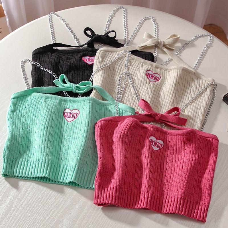 COZOK Áo Dệt Kim Không Tay Thời Trang Cho Nữ