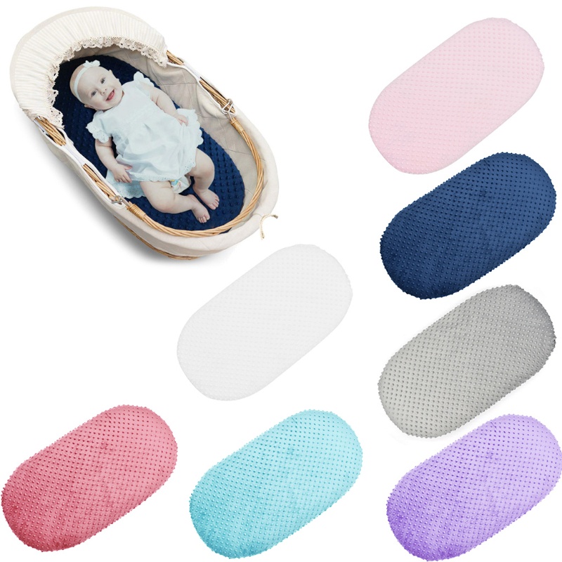 Đệm Cotton Siêu Mềm Thoáng Khí Linh Hoạt Cho Nôi Em Bé