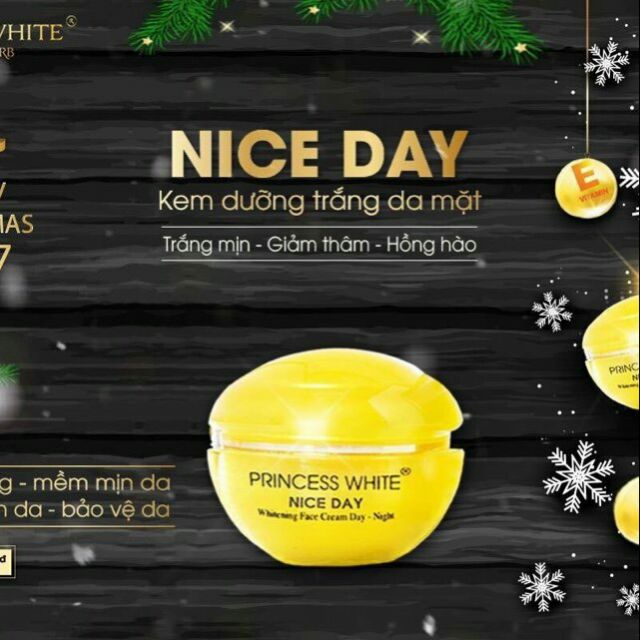 Kem dưỡng trắng da mặt NICE DAY