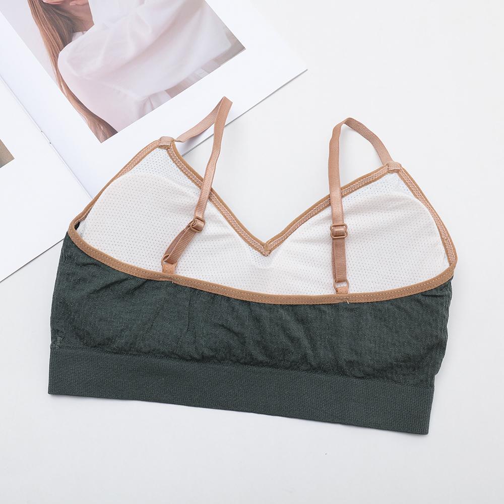 Moilyvn Áo Ngực Không Đường May Cúp Lớn Dây Đeo Vai Có Thể Điều Chỉnh Hỗ Trợ Giấc Ngủ Đẹp