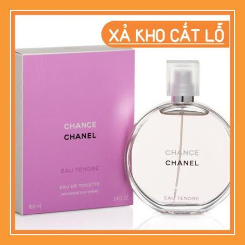 [Giá Rẻ Tụt Quần] Nước Hoa Nữ Chanel,CHANCE EAU TENDRE 100ML