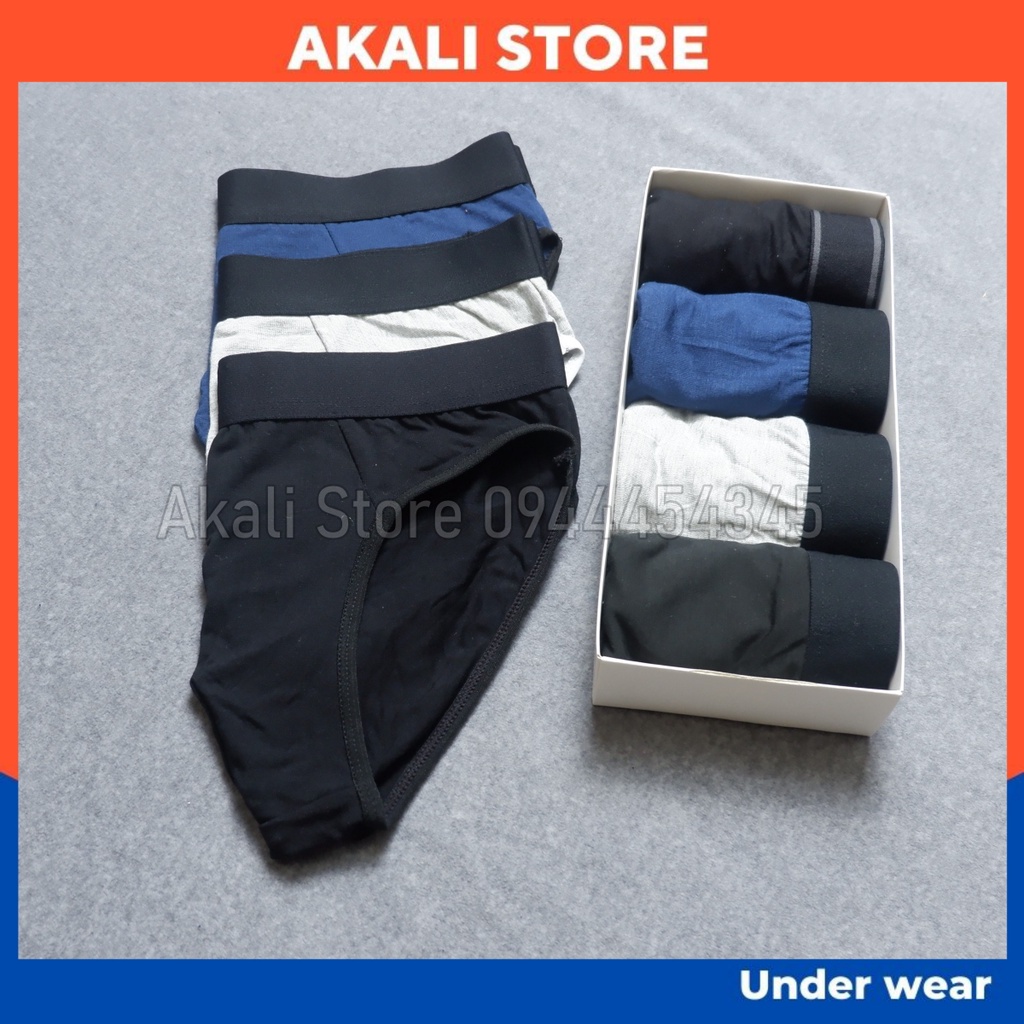Combo 4 Quần Lót Nam Tam Giác Quần sịp nam tam giác Thời Trang SC04 - AKALI