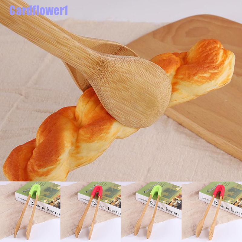 Kẹp Thức Ăn Bằng Gỗ Tre Tiện Dụng