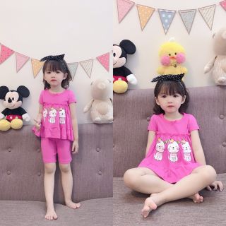 Bộ bánh bèo bé gái