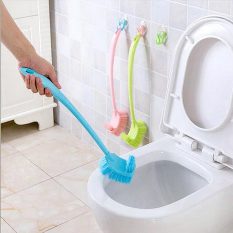 Bàn chải chà bồn cầu 2 đầu đa nă