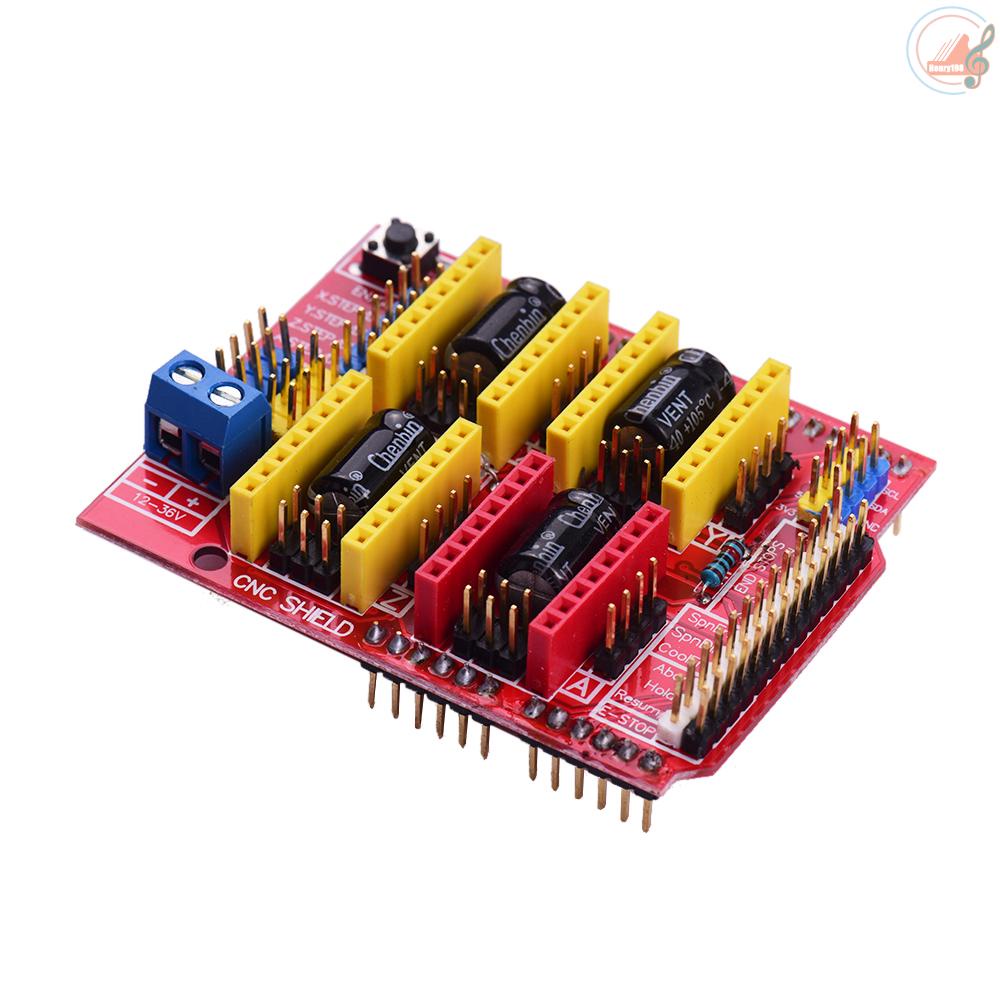Aibecy 3D Printer Accessories CNC Shield R3 Board A4988 Driver Kit With Heat Sink For Engraver 3D Printer