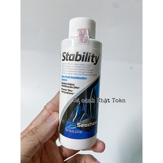 VI SINH SỐNG SEACHEM STABILITY MỸ 100ML CHO HỒ CÁ