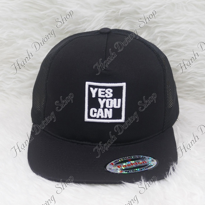 Mũ Hiphop thêu chữ thời thượng , cá tính phù hợp cho nam