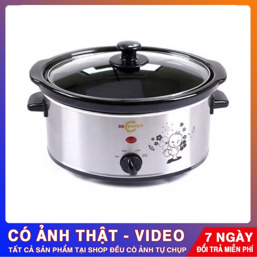 Nồi Nấu Cháo Chậm BBCooker BS15/BS25/BS35 – Hàng Chính Hãng – Bảo Hành 12 tháng