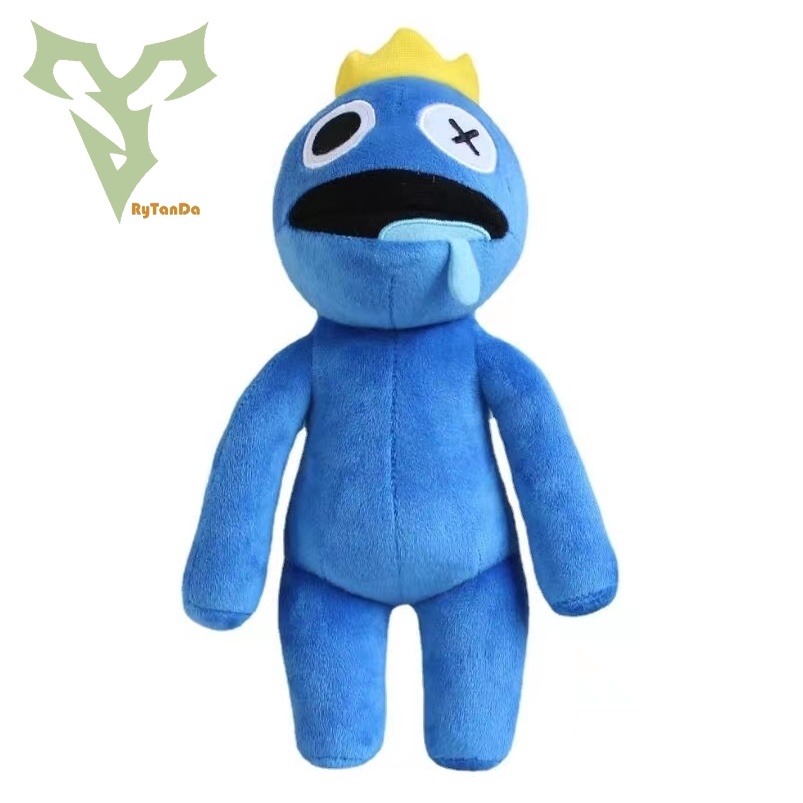 Búp Bê Nhồi Bông Hình Roblox Đội Vương Miện Màu Cầu Vồng 28cm Trang Trí Nhà Cửa
