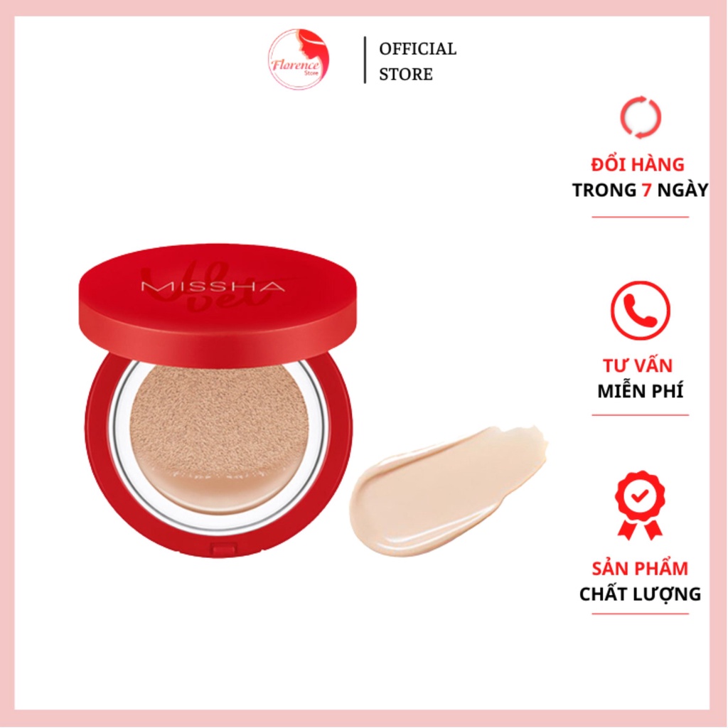 PHẤN NƯỚC MISSHA Velvet Finish Cushion SPF50+ PA+++ BẢN ĐỎ