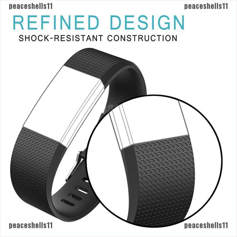 Dây Đeo Thay Thế Có Khóa Kim Loại Cho Đồng Hồ Thông Minh Fitbit Charge 2