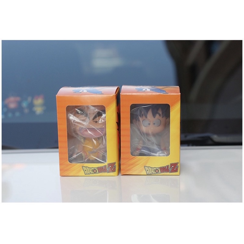 [Thanh lý - Xả kho] Mô hình Son Goku, Krillin - Dragon Ball lắc lư đầu kèm giá điện thoại trang trí taplo, Decor phòng | BigBuy360 - bigbuy360.vn