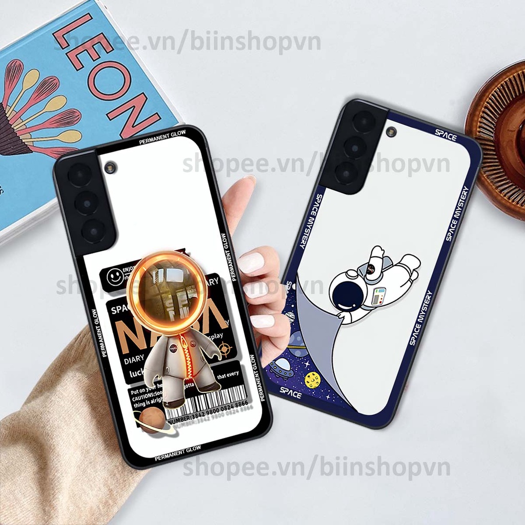 Ốp Samsung S21 / S21 Plus / S21+/ S21 FE phi hành gia vũ trụ space.x siêu đẹp, thời trang