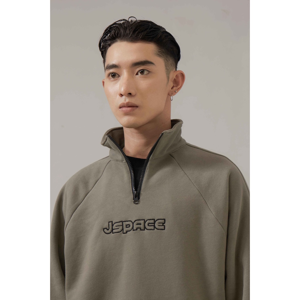 Áo sweater half zip JSPACE