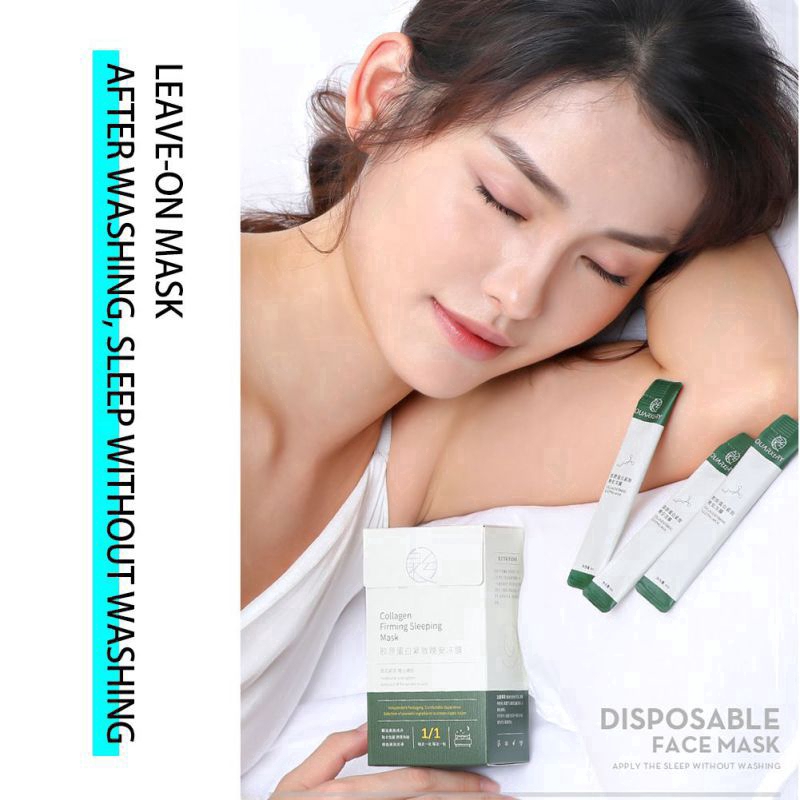 [Hàng mới về] Set 20 mặt nạ ngủ collagen dạng thạch dưỡng ẩm se khít lỗ chân lông
