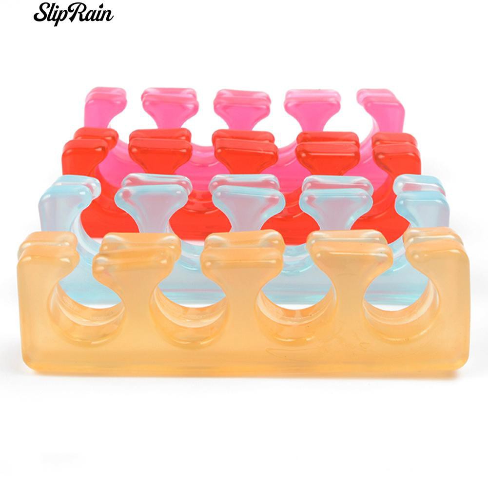 2 Dụng Cụ Tách Ngón Chân Silicon Mềm Cho Làm Móng