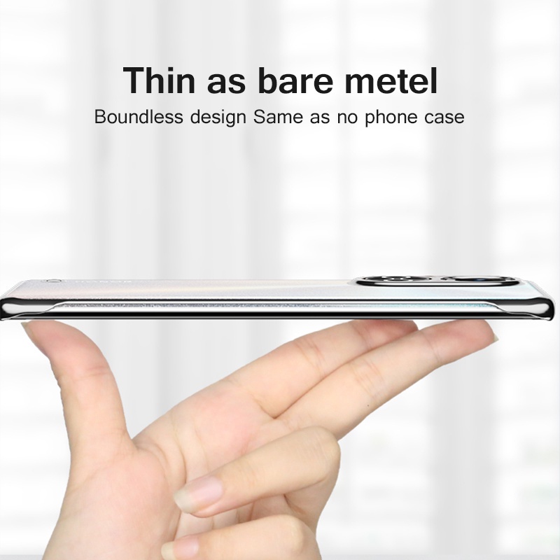 Ốp Điện Thoại PC Cứng Trong Suốt Siêu Mỏng Không Viền Mạ Màu Cho Samsung Galaxy Note 20 Ultra 10 Plus 5G Note 20 Plus