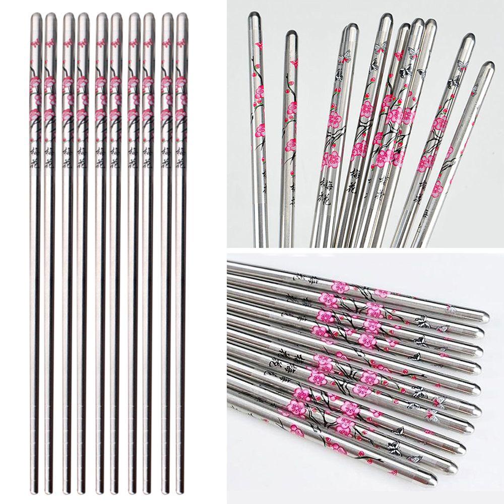 Set 5 Cặp Đũa Cách Nhiệt Có Thể Tái Sử Dụng