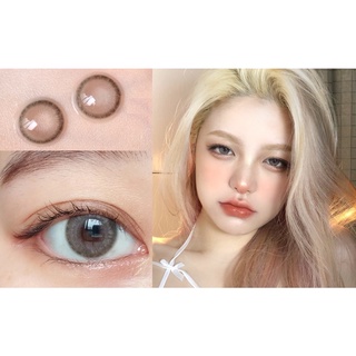 Set kính áp tròng bjlmu 14.20mm màu xám